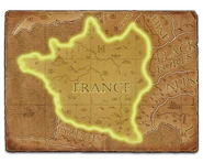 France loading screen map in Age of Empires III