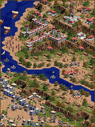 One of the promotional images for Age of Empires