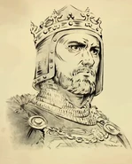 Richard the Lionheart, one of the three kings leading the Third Crusade