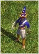 An in-game Chakram Thrower