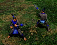 An in-game Elite Puma Spearman in the Definitive Edition