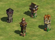Toutes les tours de bombarde de The Age of Kings et The Conquerors