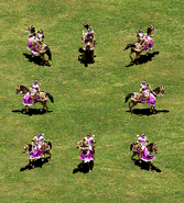 A group of Cavalry Archers before the Definitive Edition