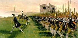 Hohenfriedeberg - Attack of Prussian Infantry - 1745