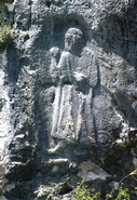Bas-relief of Muwatalli II near of Sirkeli, Turkey