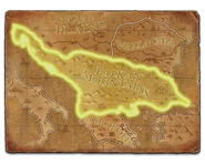 Balkan Mountains map on the loading screen
