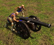 An in-game Light Cannon in the Definitive Edition