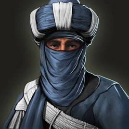 Berber sultan portrait