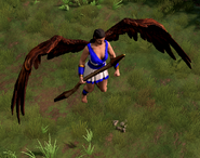 Close-up of the Caladria in Retold