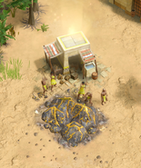Prosperity affecting a Mining Camp in Retold