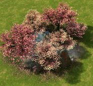 An in-game Peach Blossom Spring