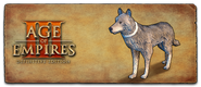 Wolf image from the Compendium section in Age of Empires III: Definitive Edition