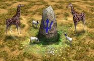 Lure surrounded by animals