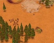 An Anatolian landscape in the center of the map