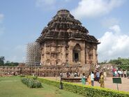 Konark Sun Temple in Odisha, India