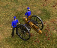 The United States' Imperial Gatling Gun in Limber Mode