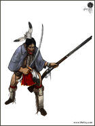 Concept art of Chayton's Lakota appearance.