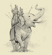 A Vietnamese Battle Elephant