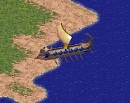 Repair1.jpg (50 KB) Repairman repairing a damaged Trireme