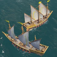 Abbasid Dynasty Xebecs