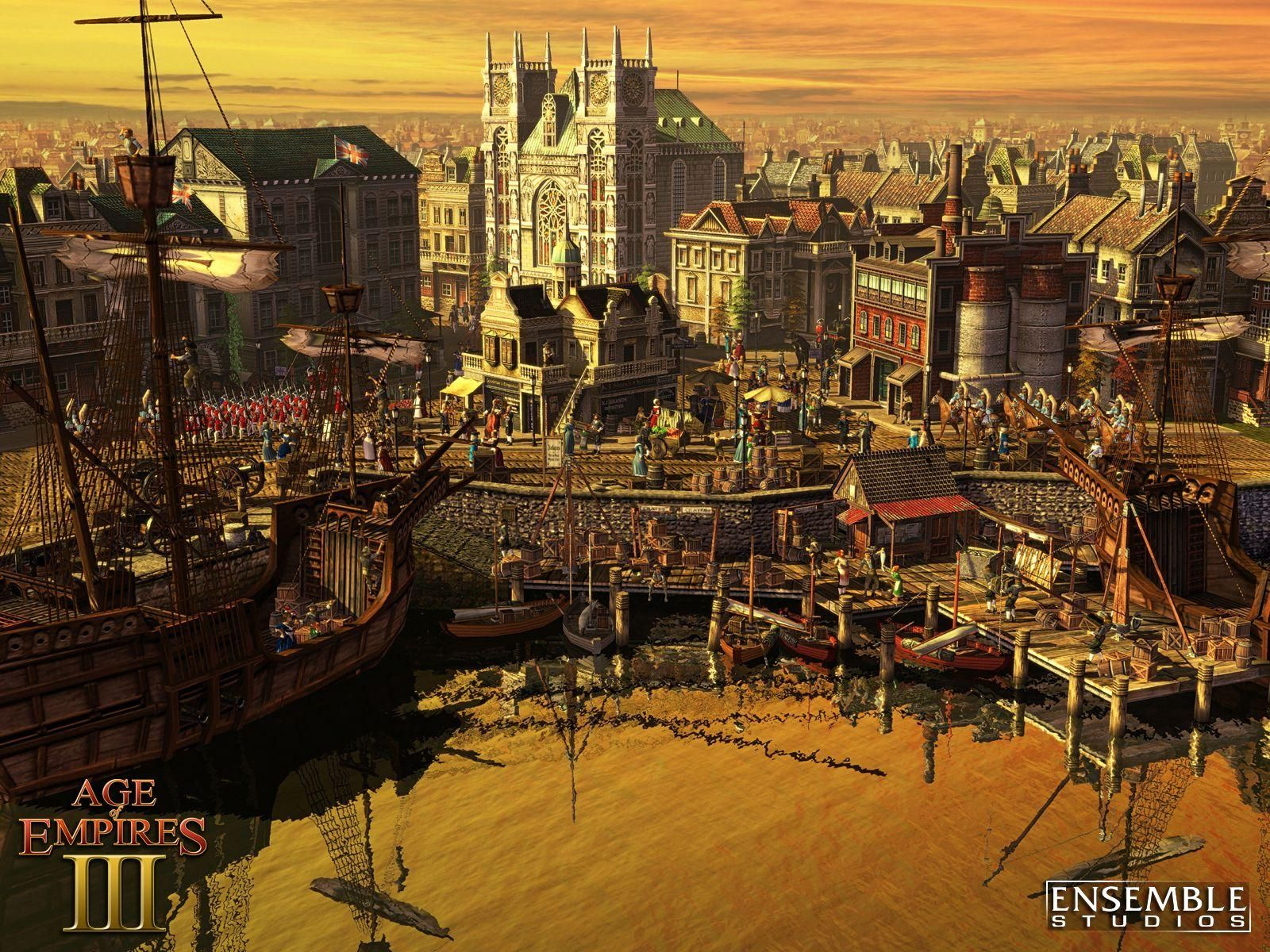 age of empires 3 home city level