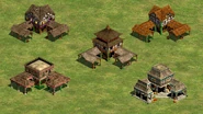 All Castle Age Town Centers in The Age of Kings and The Conquerors