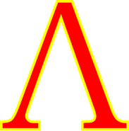 Capital lambda.png (43 KB) Illustration of the letter lambda