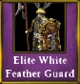Elite White Feather Guard