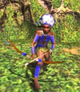 An in-game Tupi Blackwood Archer