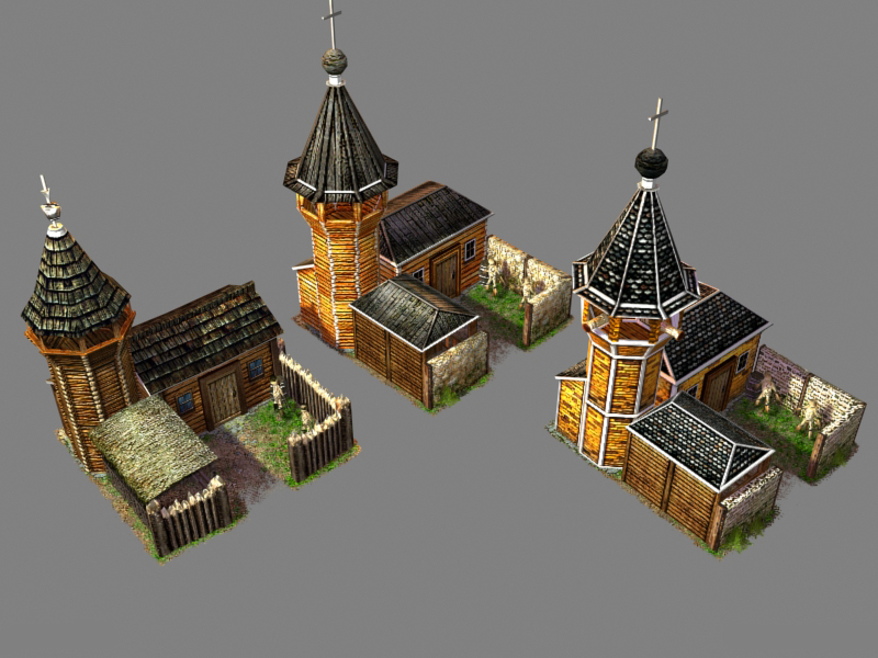 age of empires buildings