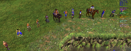 All outlaw ground units, inc. Blind Monk (the first one to the left)