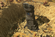 The ruins of the Western Pillar, as seen in Stronger Together