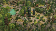 Another Jurchen city, featuring the civilization's Wonder
