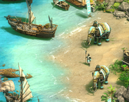 Deux éléphants de combat d'élite dans le Definitive Edition