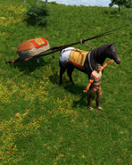 In-game Travois in the Definitive Edition