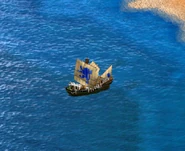 Un galeón artillado