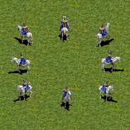 A group of Cavalry