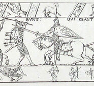 Anglo-Saxon housecarl versus Norman mounted infantry at Hastings