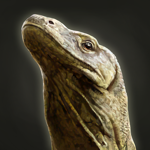 pet komodo dragon