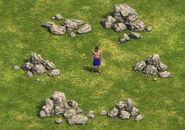 Stone Mine in Age of Empires: Definitive Edition