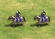 The Cataphract sprite changed in an update of the Definitive Edition. The one on the right is the current model