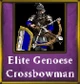 Elite Genoese Crossbowman