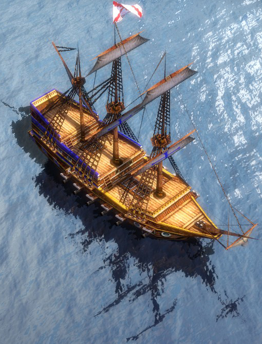 age of empires 3 ships