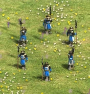 Heavy pikeman.png (874 KB) A group of Heavy Pikemen in the Definitive Edition