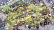 Promotional image AoE2DE Cumans.jpg (5.49 MB) The scene with the release Wonder model