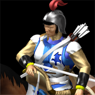 Cavalry archer render model