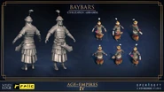 Model and render of Baybars