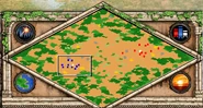 Steppe minimap in Age of Empires II