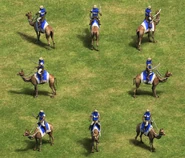 Eclaireur chamellerie groupe AoE2DE.png (1,86 Mio) L'éclaireur de chamellerie vu sous différents angles