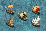 All Elite Cannon Galleons introduced in the HD expansions